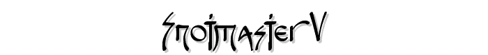 Snotmaster V font